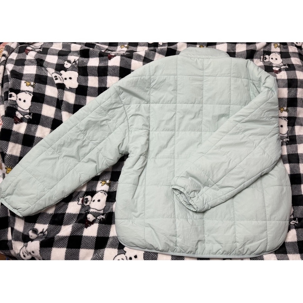 Avalanche Light Mint Quilted Pullover Jacket - image 4